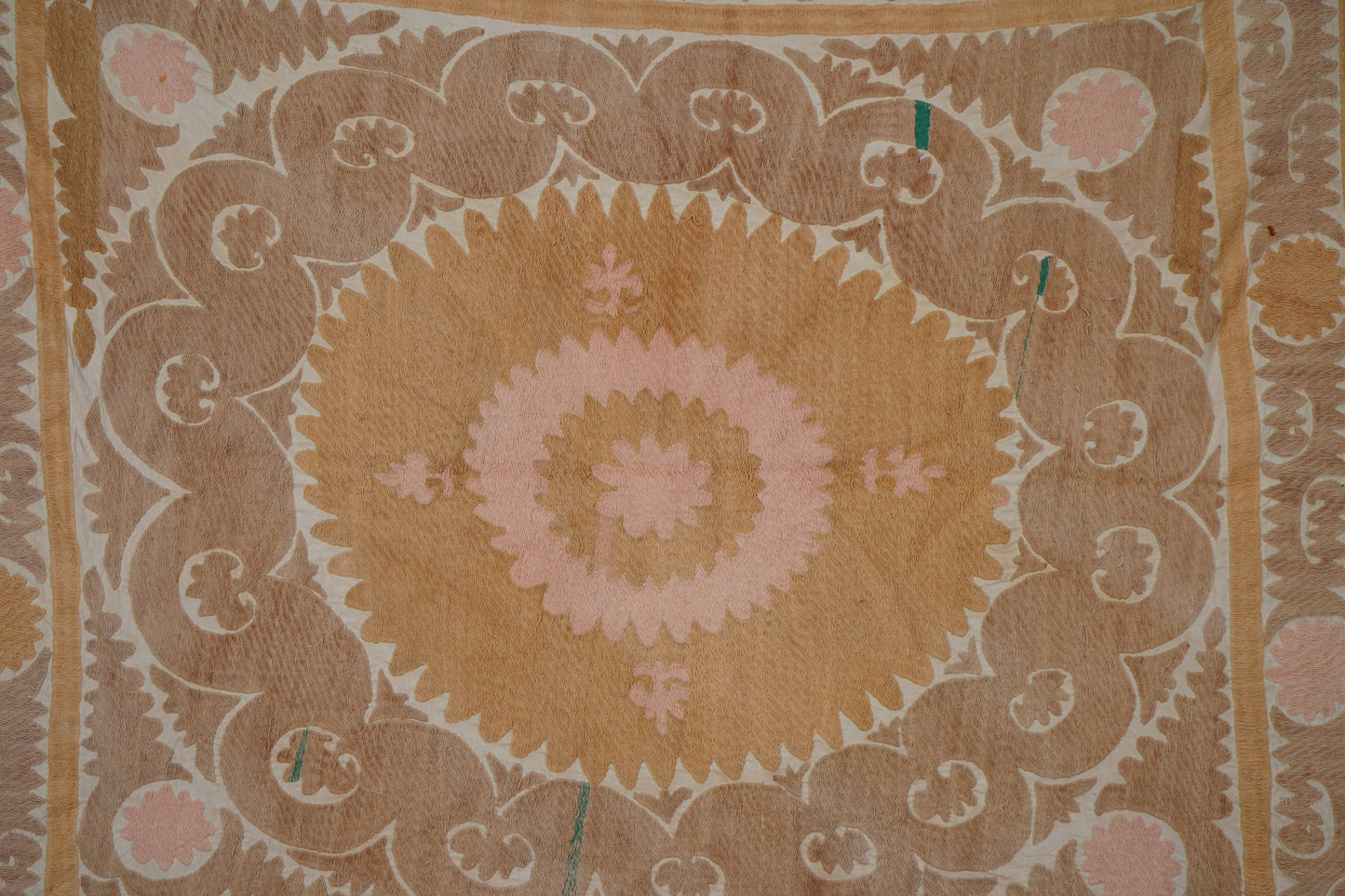 Handmade Vintage Suzani Throw