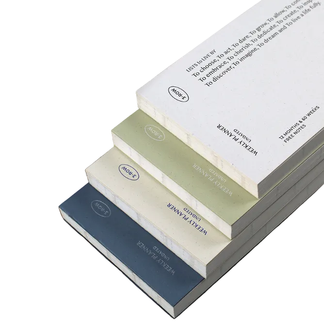 'Lists To Live By' Daily,Weekly Light Planner