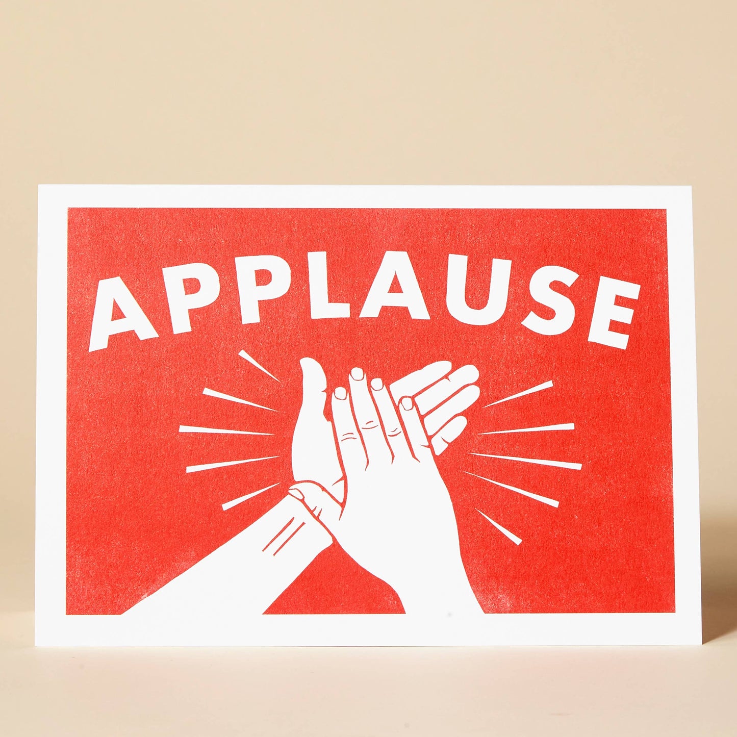 APPLAUSE Greeting Card