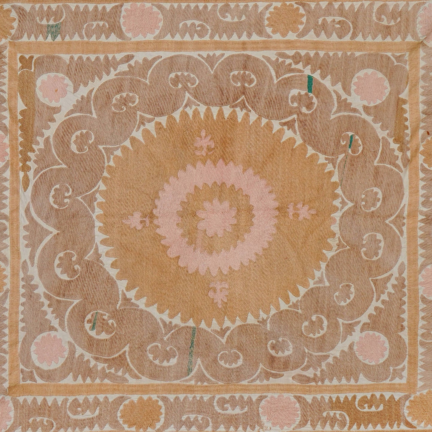 Handmade Vintage Suzani Throw