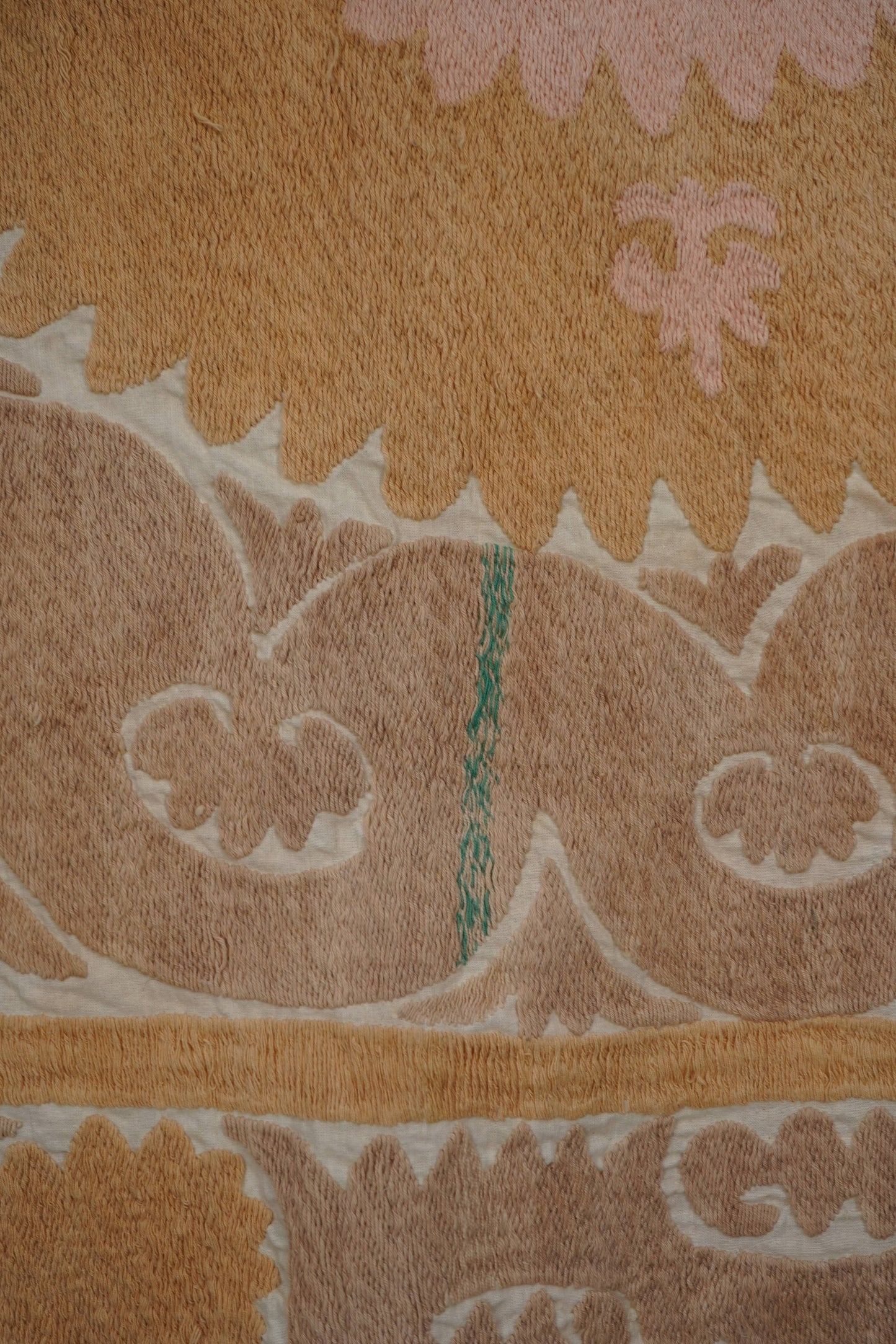 Handmade Vintage Suzani Throw