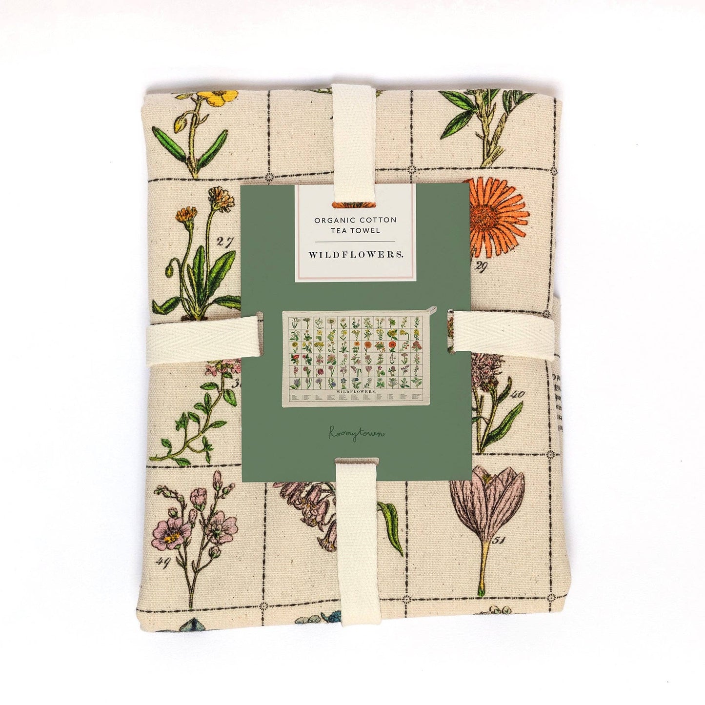 Sowerby Wildflowers Tea Towel