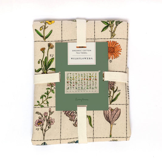 Sowerby Wildflowers Tea Towel