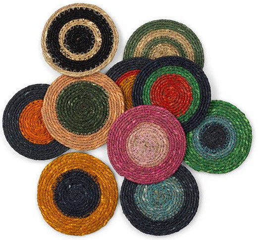 Seagrass Coaster - Midnight Blue / Beryl Green: 4