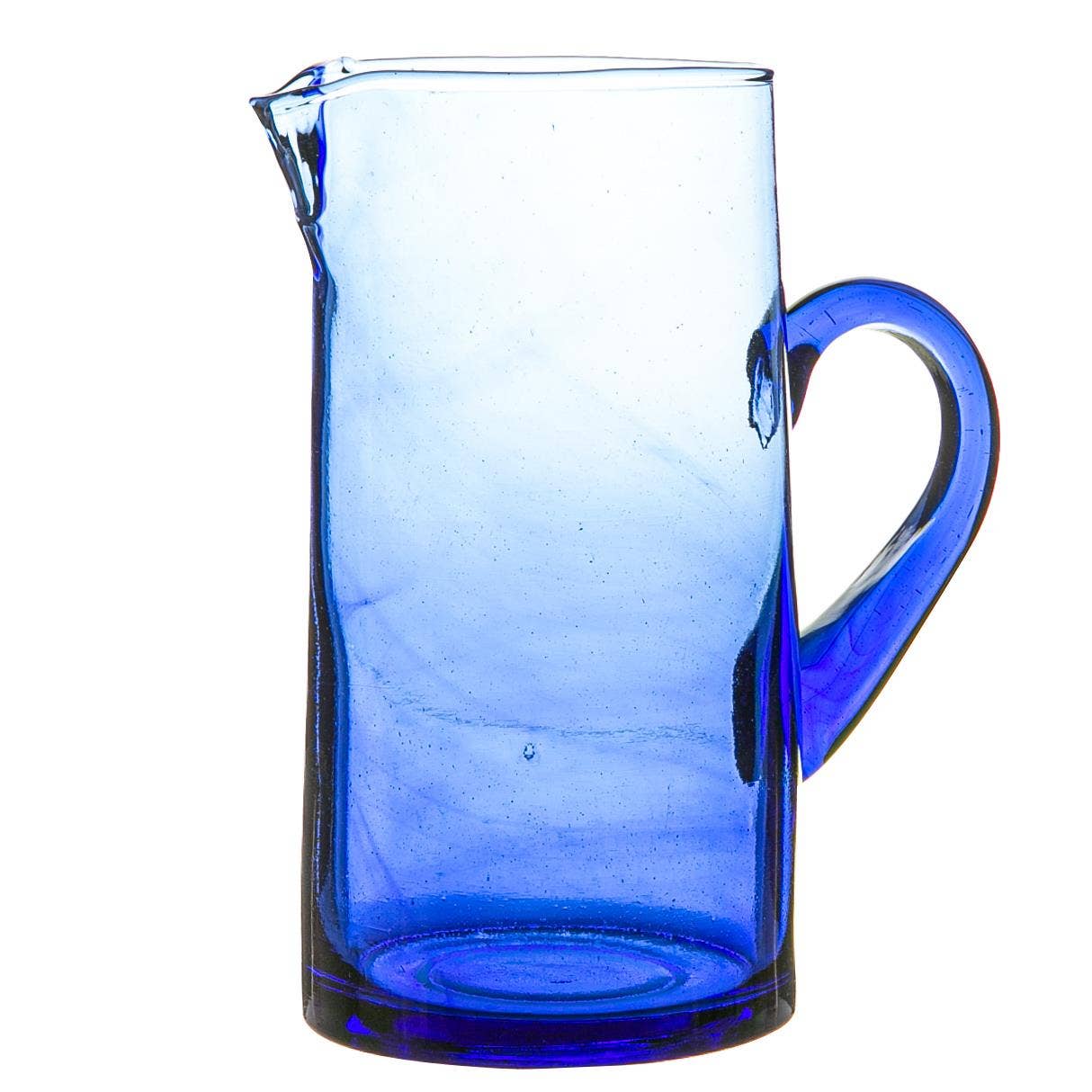 Recycled Glass Jug - 1L - Blue