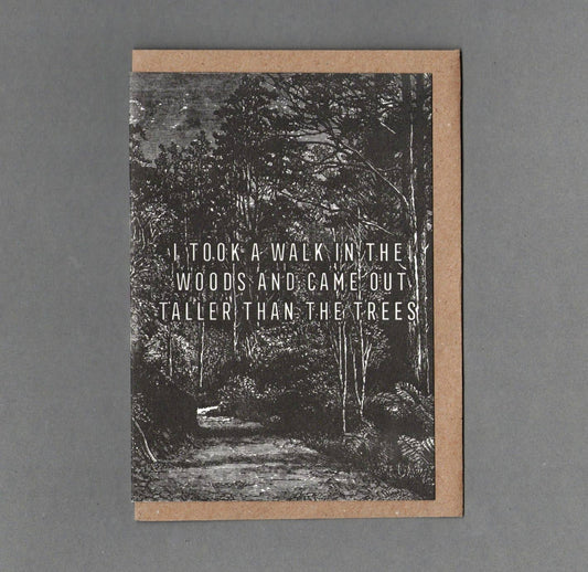 The Woods - Greeting Card