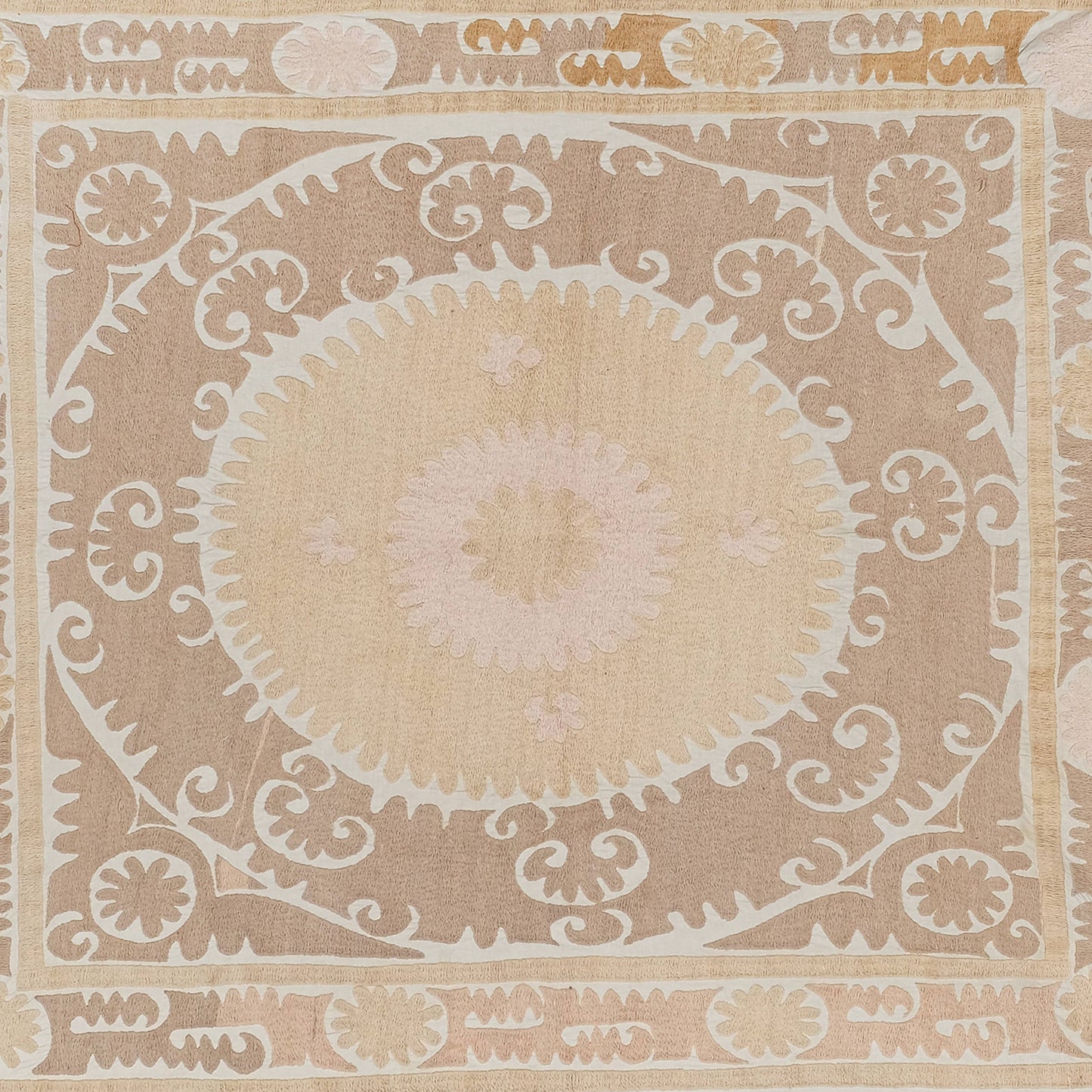 Handmade Vintage Suzani Throw