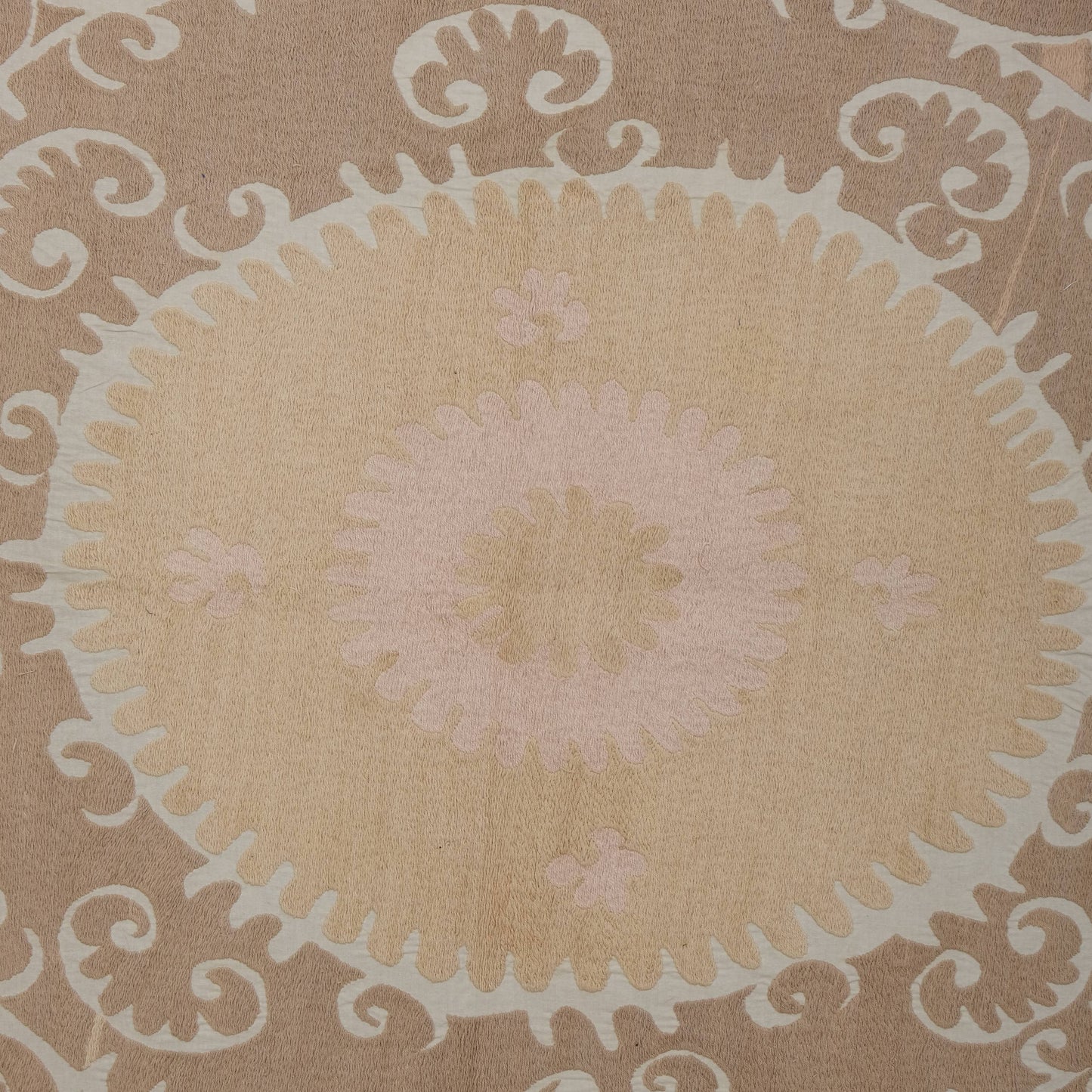 Handmade Vintage Suzani Throw