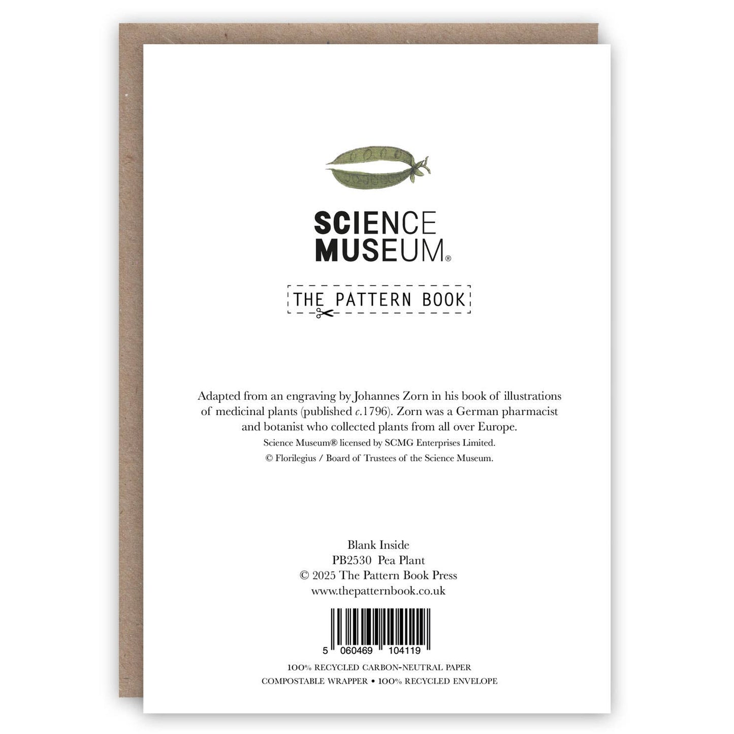 Pea Plant - Greeting Card