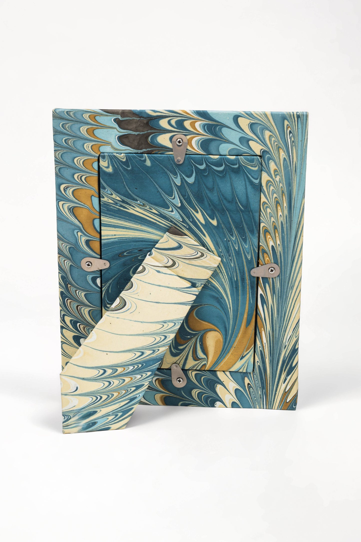 Hand-Marbled Picture Frame, 4"x 6"