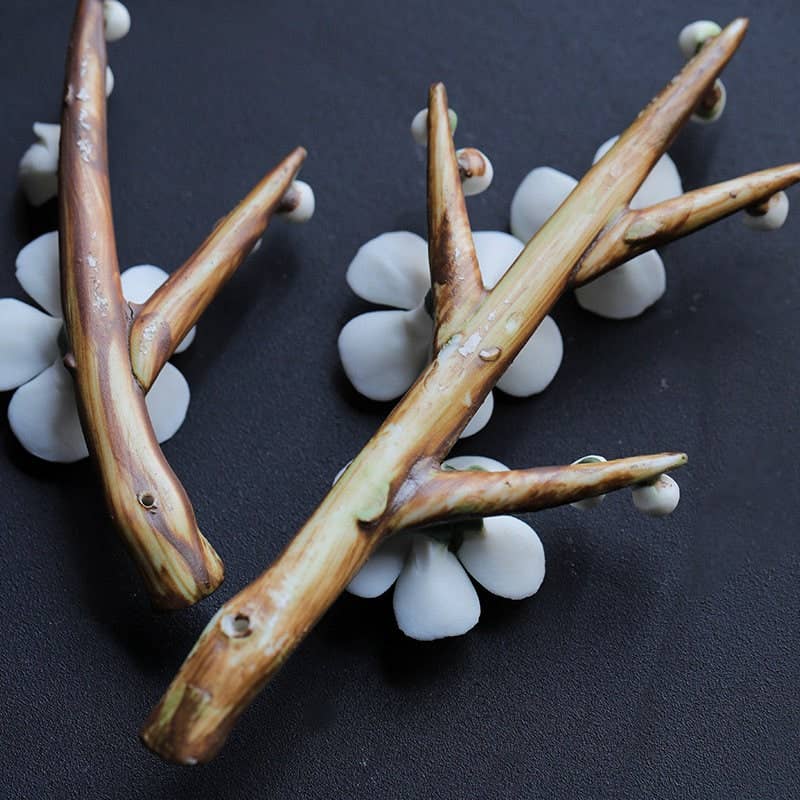 Ceramic Plum Blossom Incense Holder