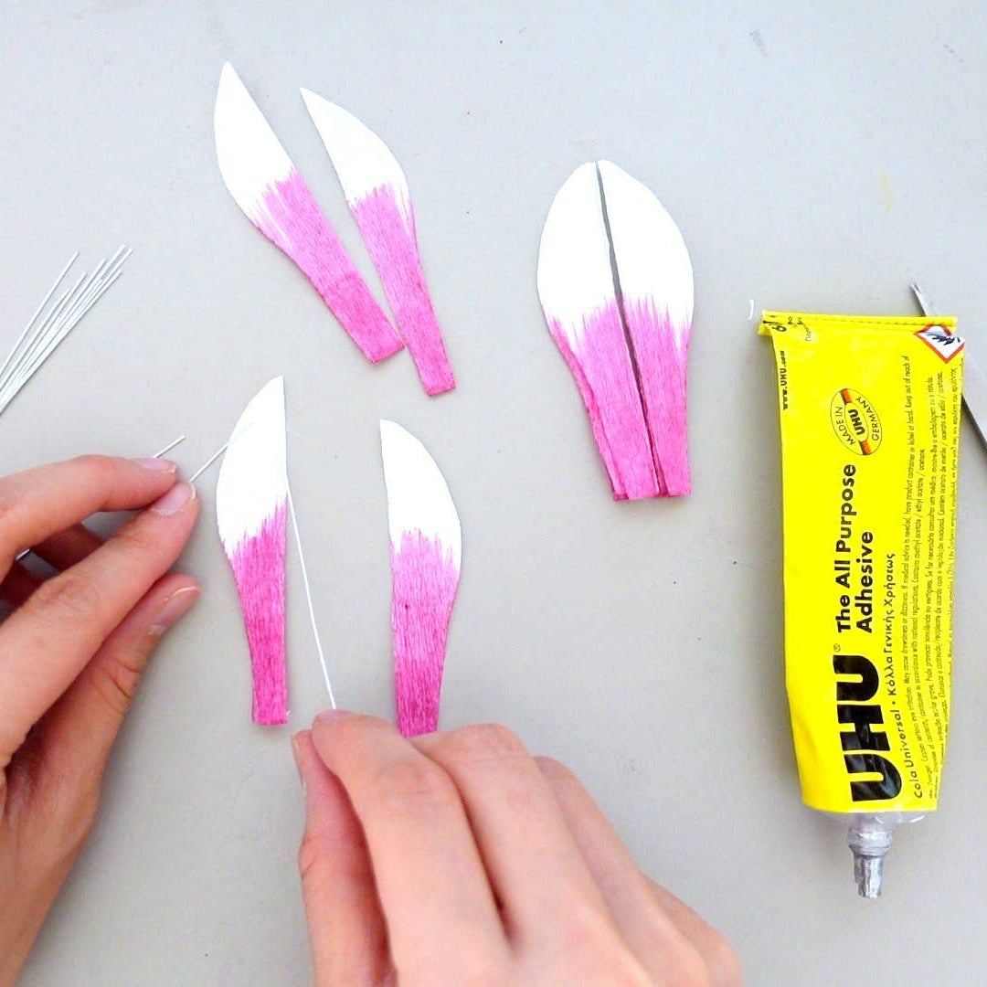 Make Your Own Crepe Paper Cyclamen Plant