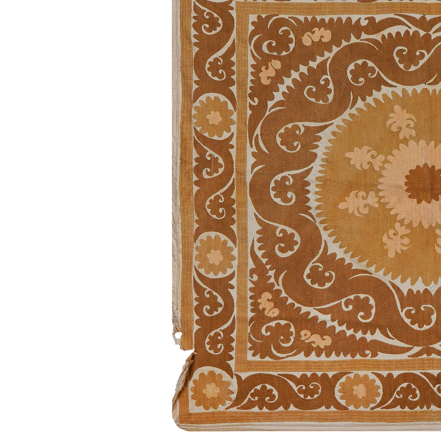 Handmade Vintage Suzani Throw