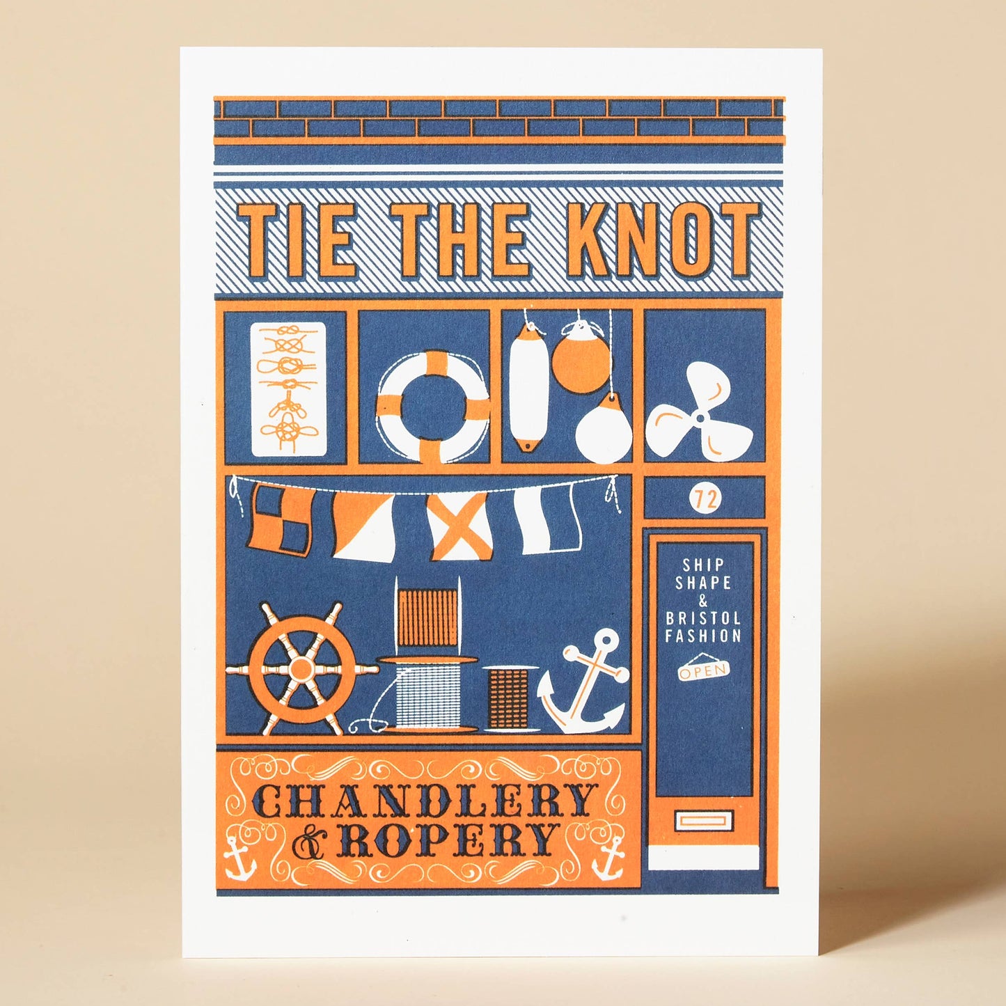 'Tie the Knot' Greeting Card