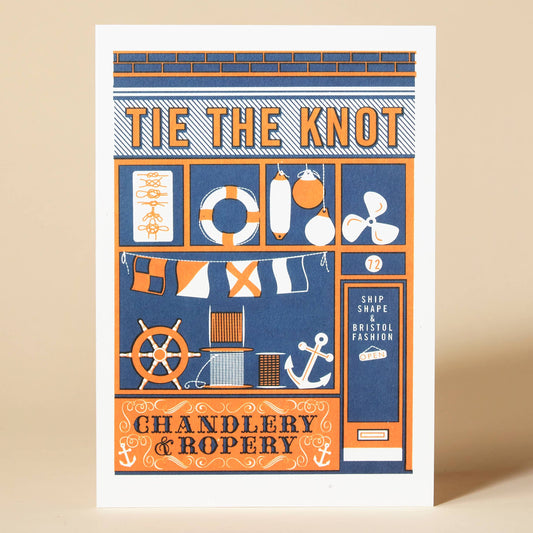 'Tie the Knot' Greeting Card