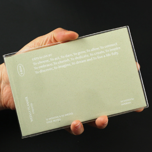 'Lists To Live By' Daily,Weekly Light Planner