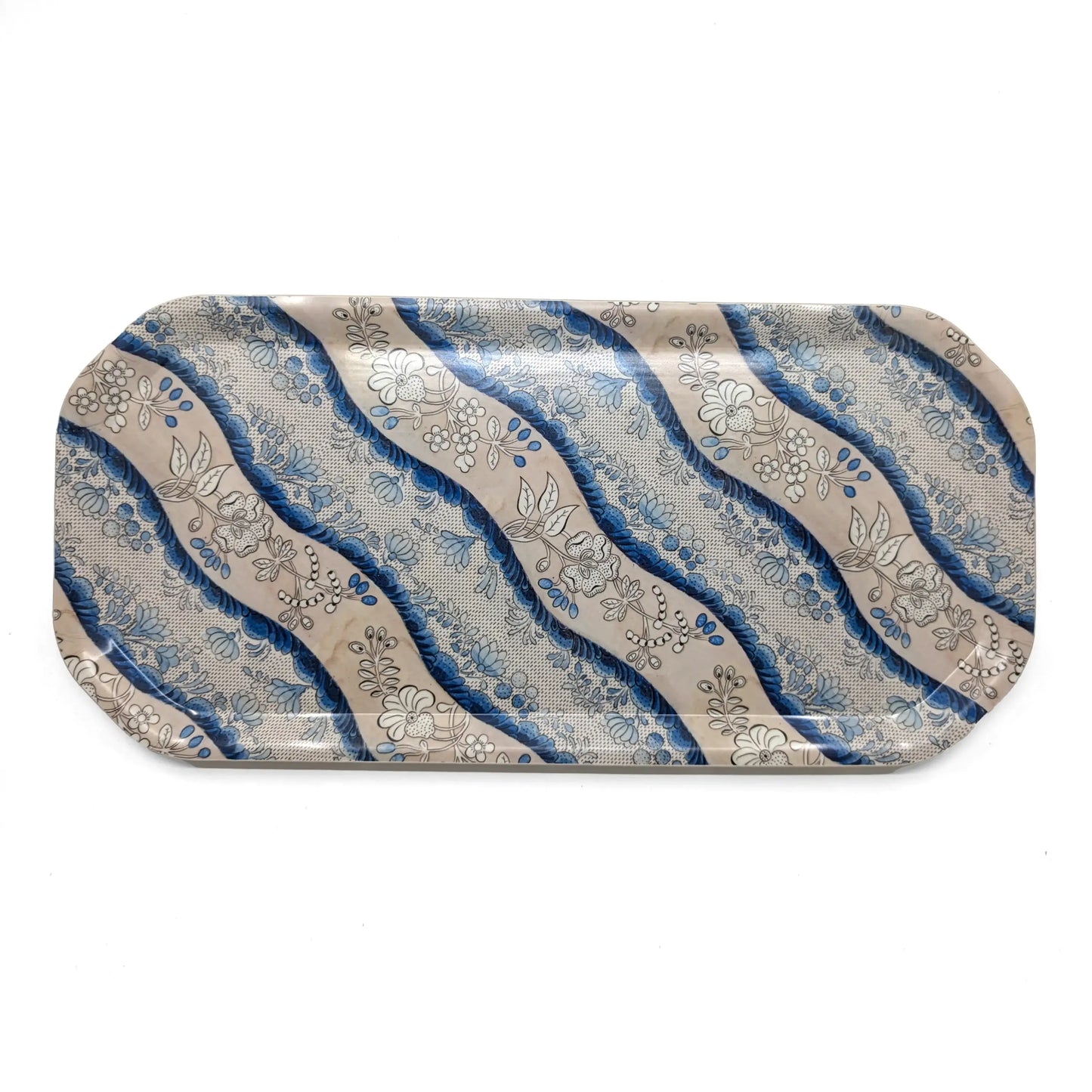 Large Octagonal Birchwood Tray - Maria