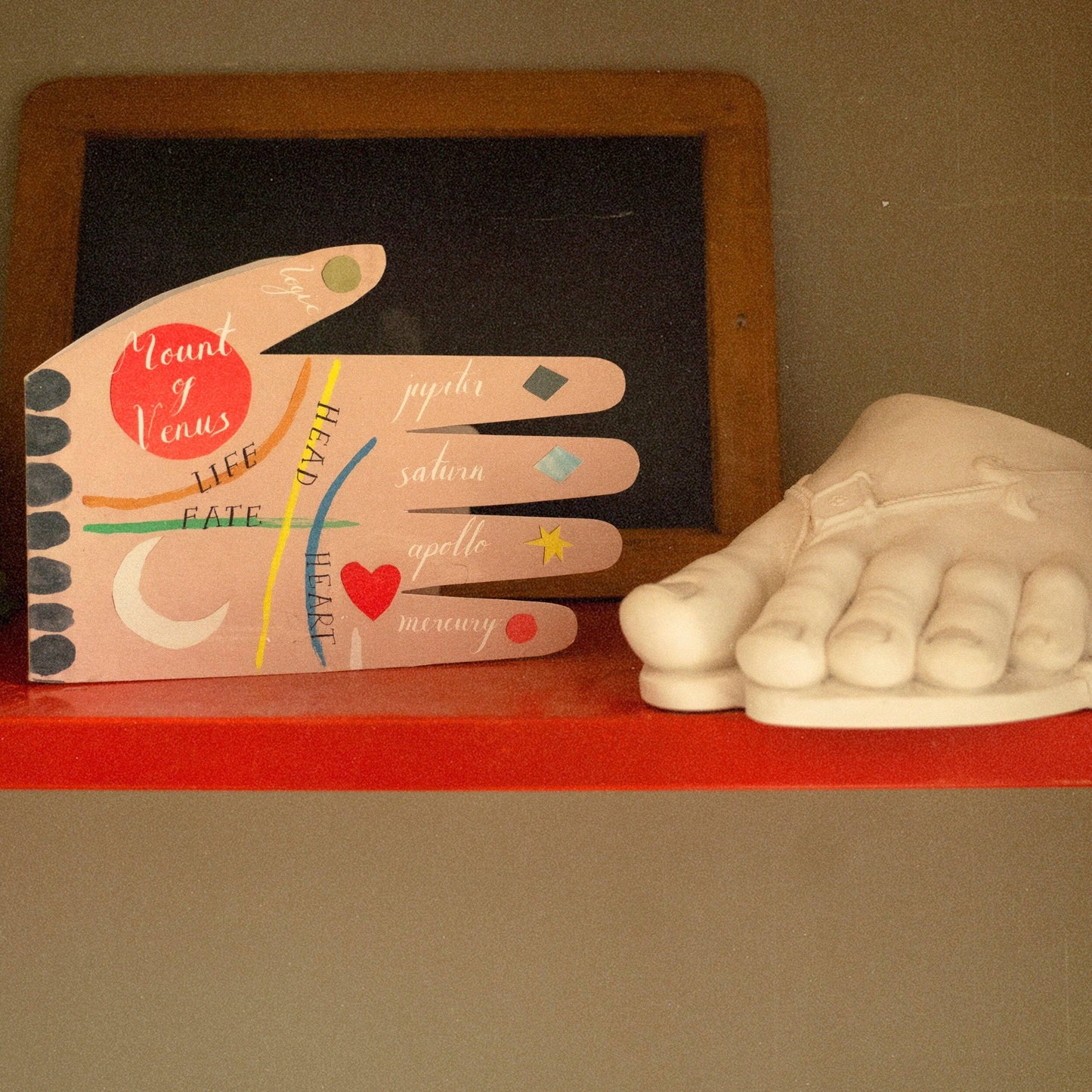 Palm Reading Greeting Card