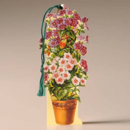 Flower Pot Bookmark Card