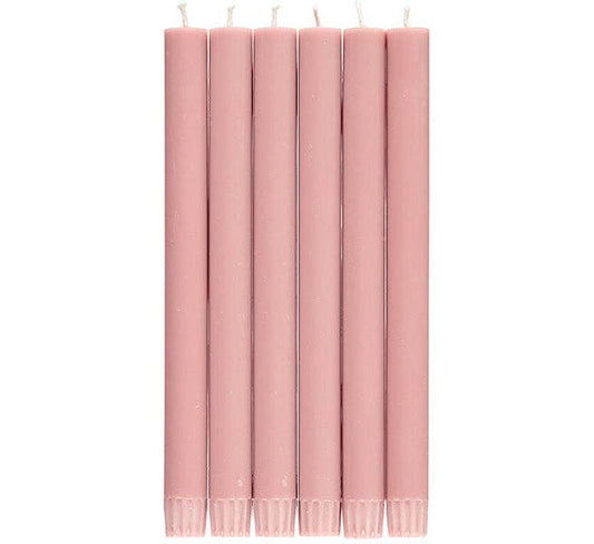 Old Rose Dinner Candles - Pack of 25