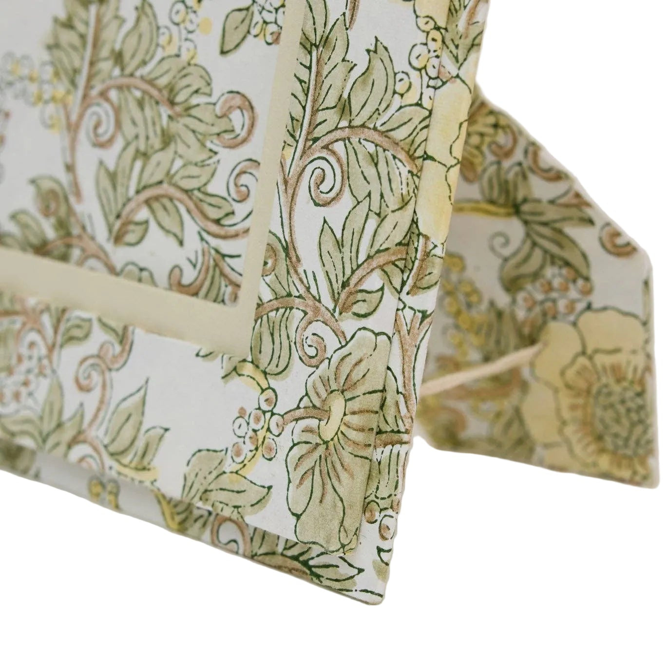 Block Printed Picture Frame - Wild Rose