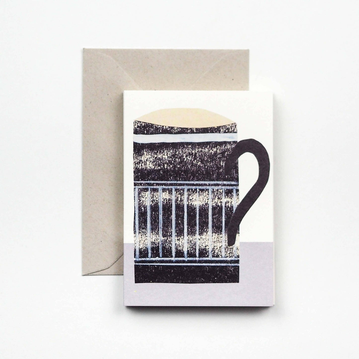 Mugs Concertina Greeting Card