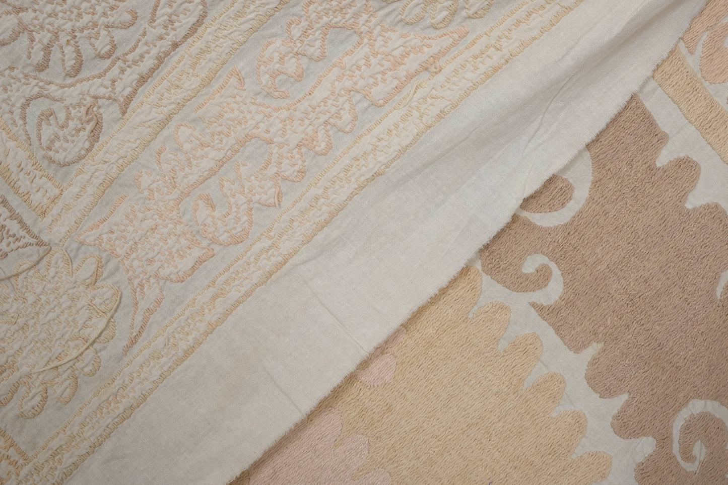 Handmade Vintage Suzani Throw