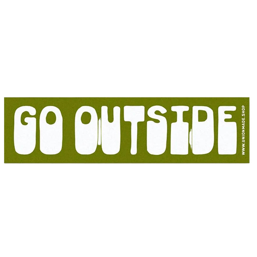 Go Outside - Bumper Sticker