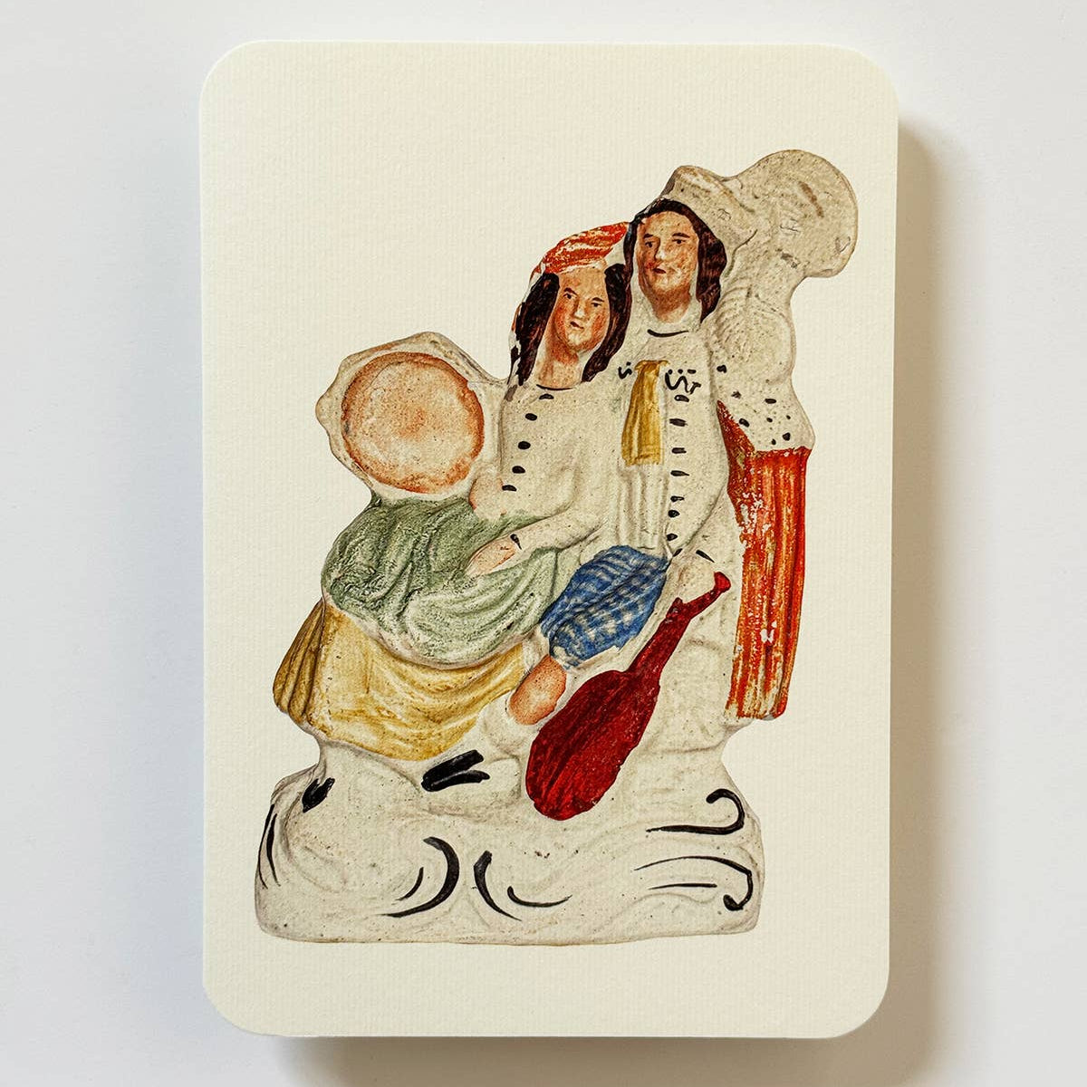 The Music Lovers Greeting Card