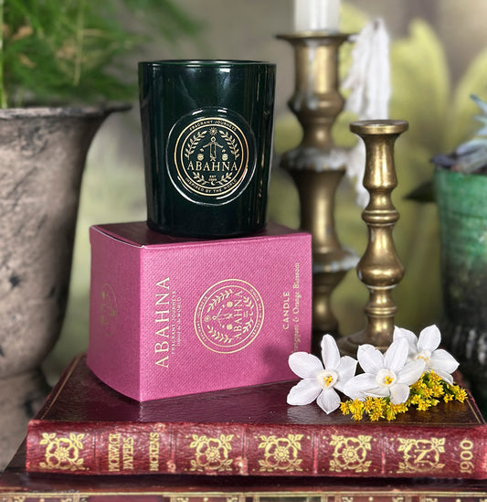 Frangipani & Orange Blossom - Mini Scented Candle