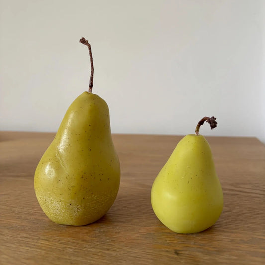 Large Pear Candle