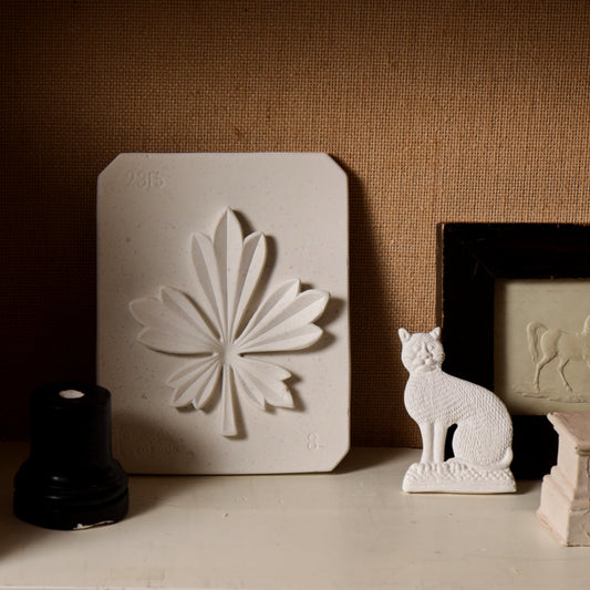 Stylised Leaf Plaque