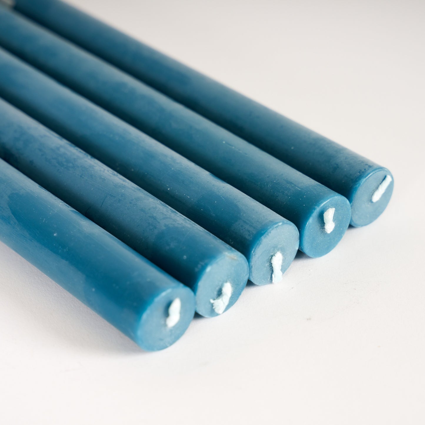 Petrol Blue Dinner Candles - Pack of 25