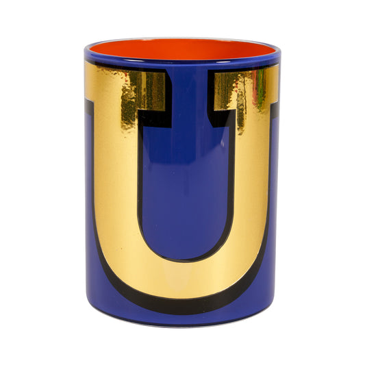 Alphabet Brush Pot - U