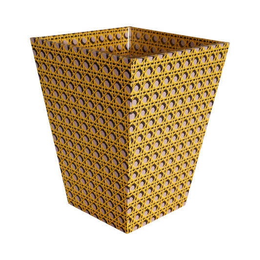 Waste Paper Bin Regency Caning - Lilac