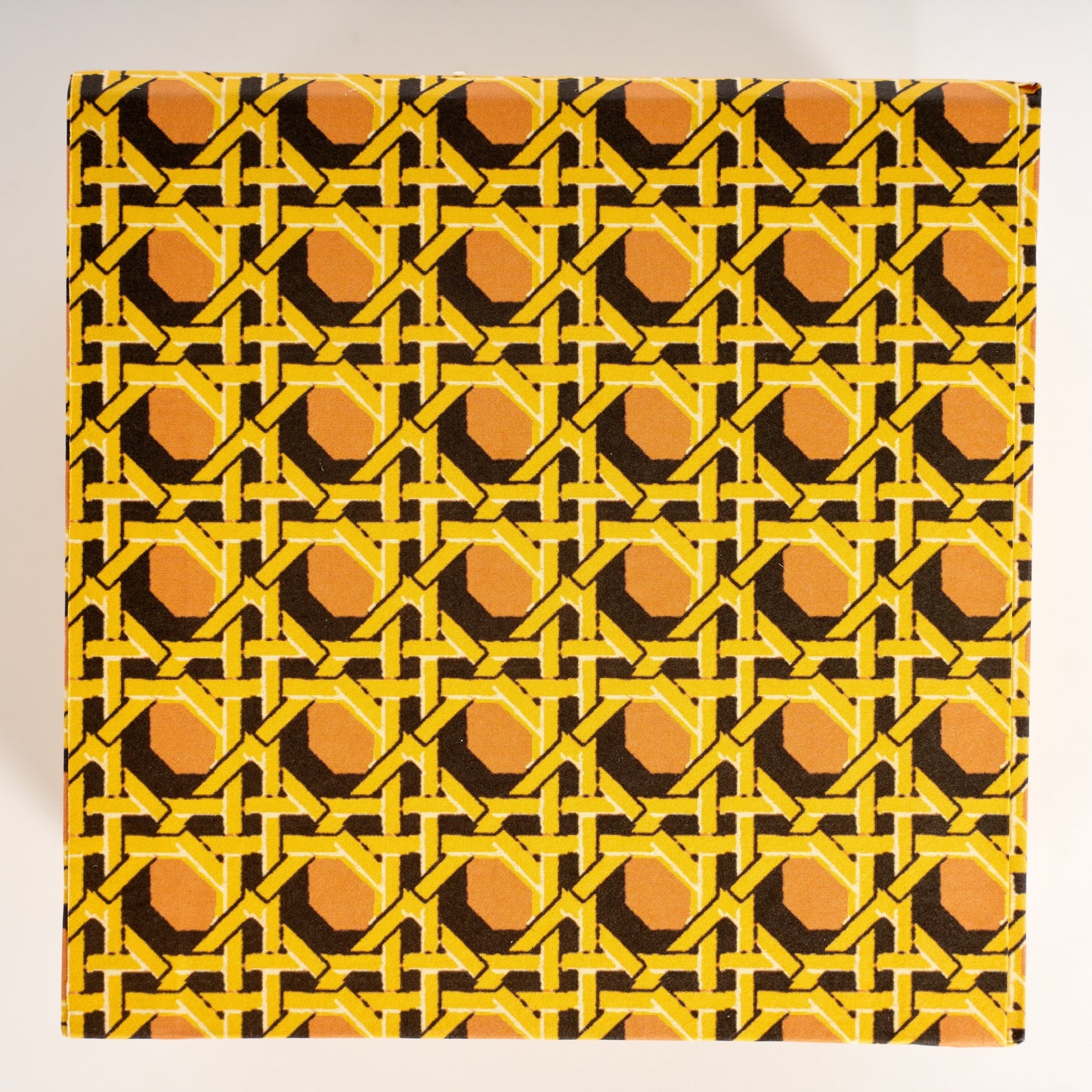 Tissue Box Regency Caning - Jasper Red