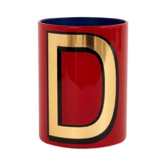 Alphabet Brush Pot - D