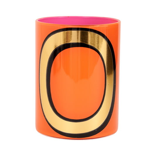 Alphabet Brush Pot - O