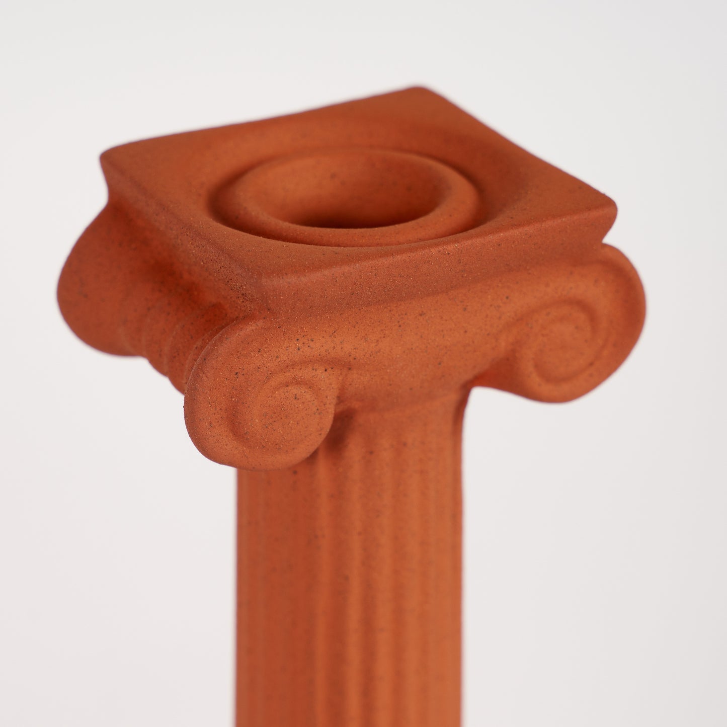 P&H Ionic Terracotta Column Candlestick