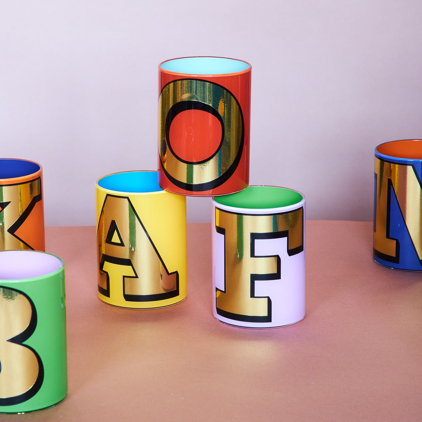 Alphabet Brush Pot - J
