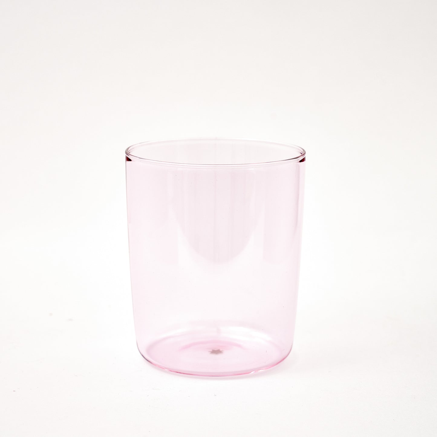 Large Mouth-Blown Tumbler - Pink