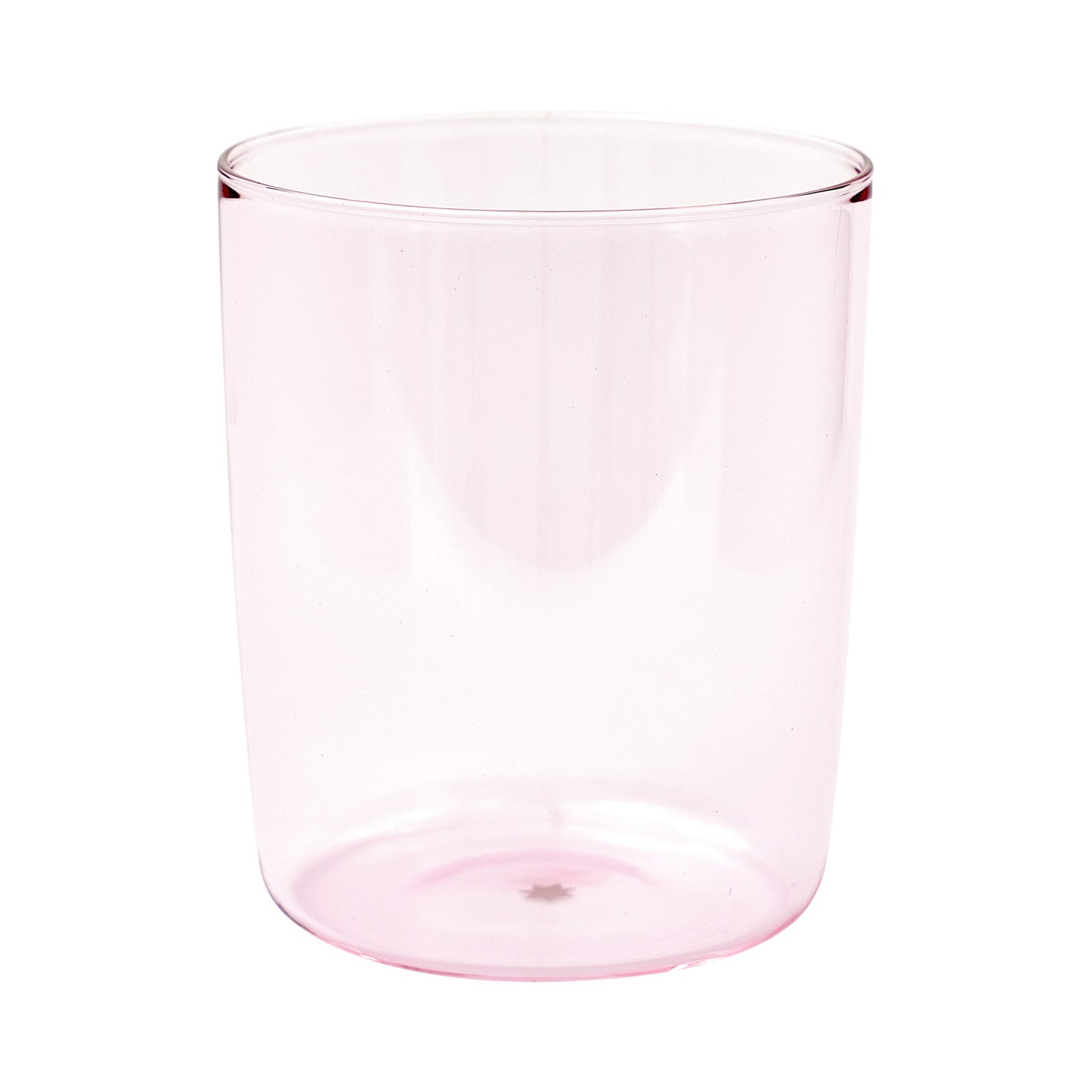 Large Mouth-Blown Tumbler - Pink