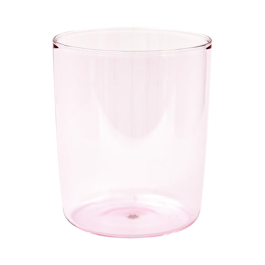 Large Mouth-Blown Tumbler - Pink