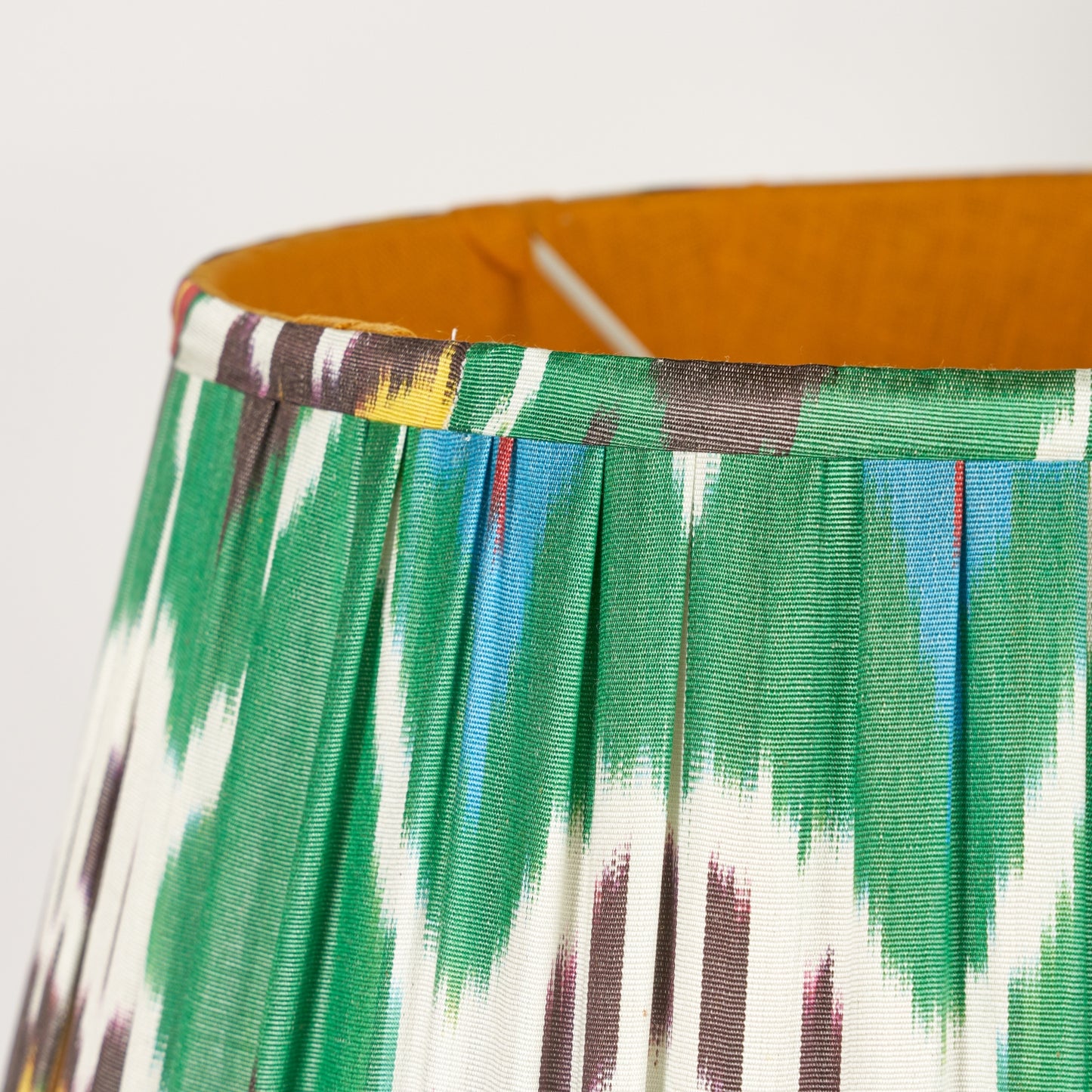 18 "Emerald Izmir" Ikat Lampshade
