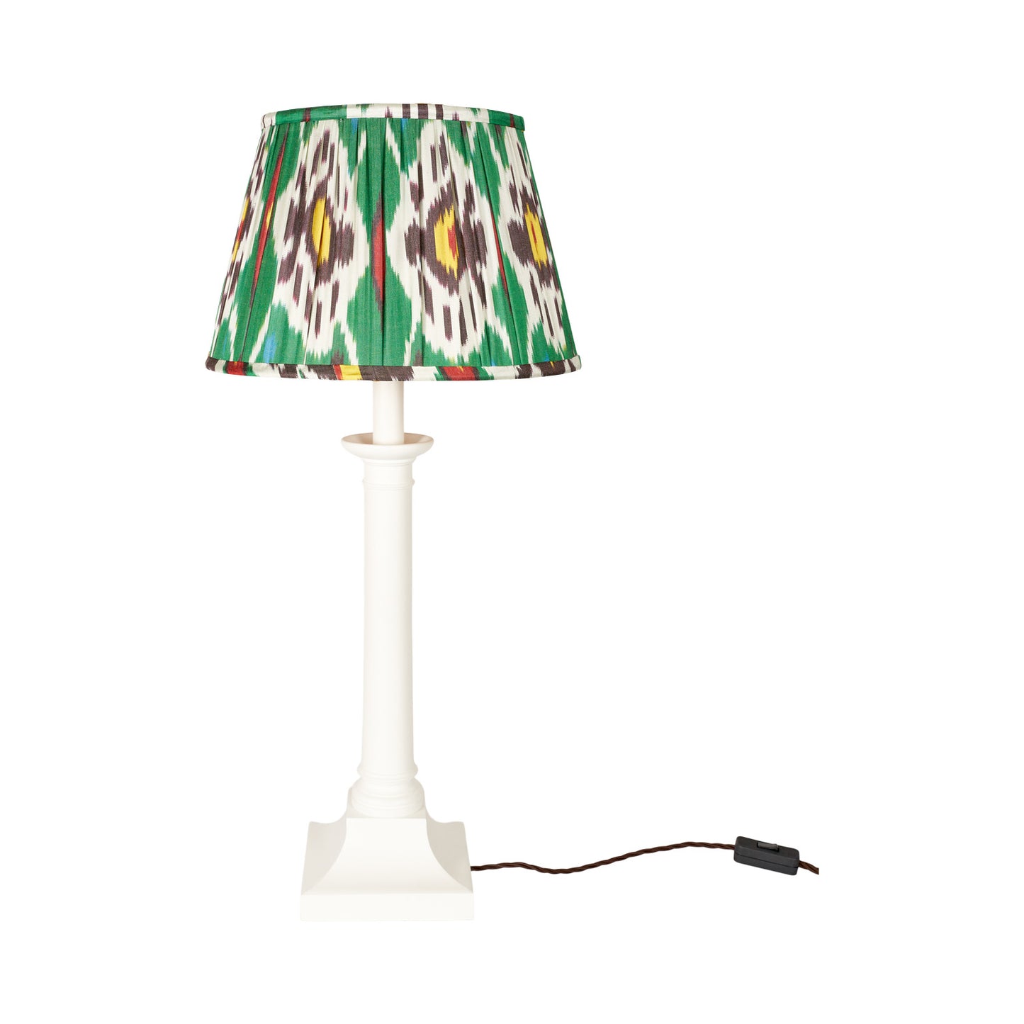 18 "Emerald Izmir" Ikat Lampshade