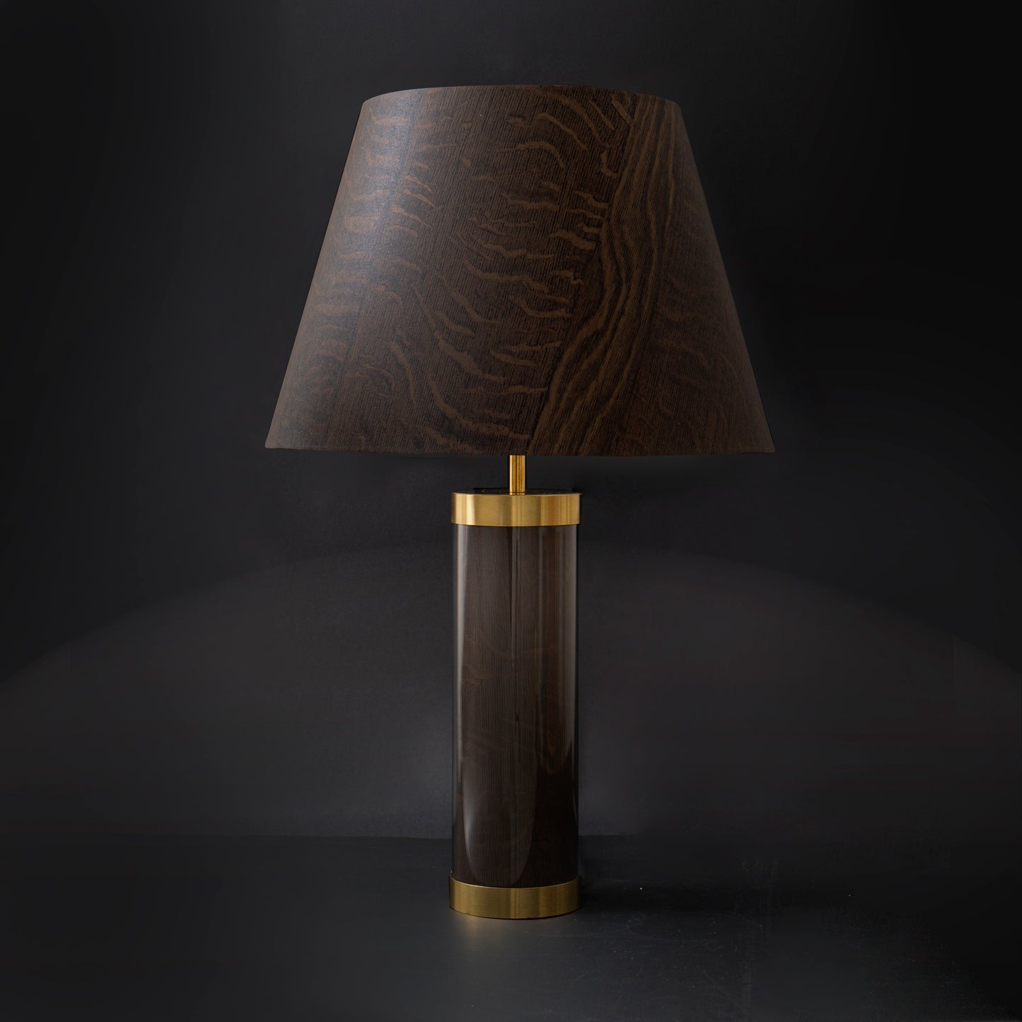 16” English Mid Oak Lampshade