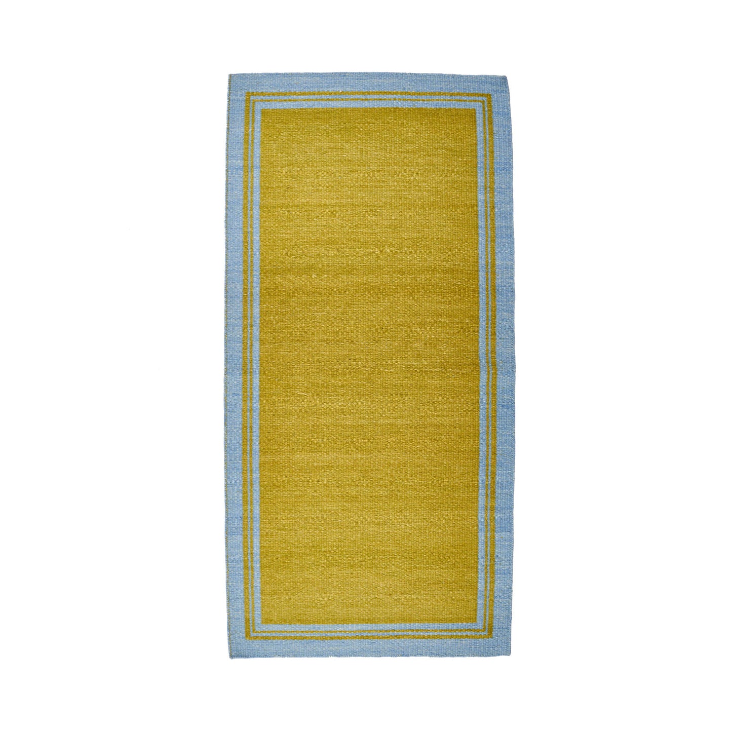 Blue & Green Borders Rug