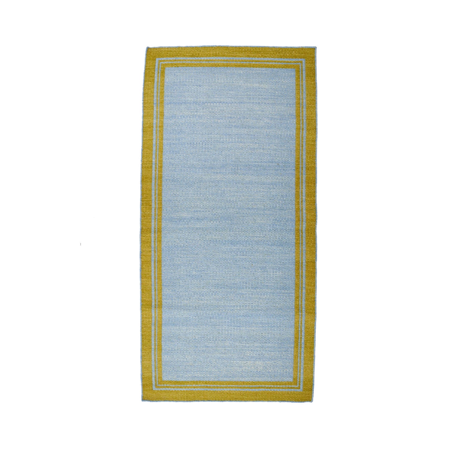 Blue & Green Borders Rug