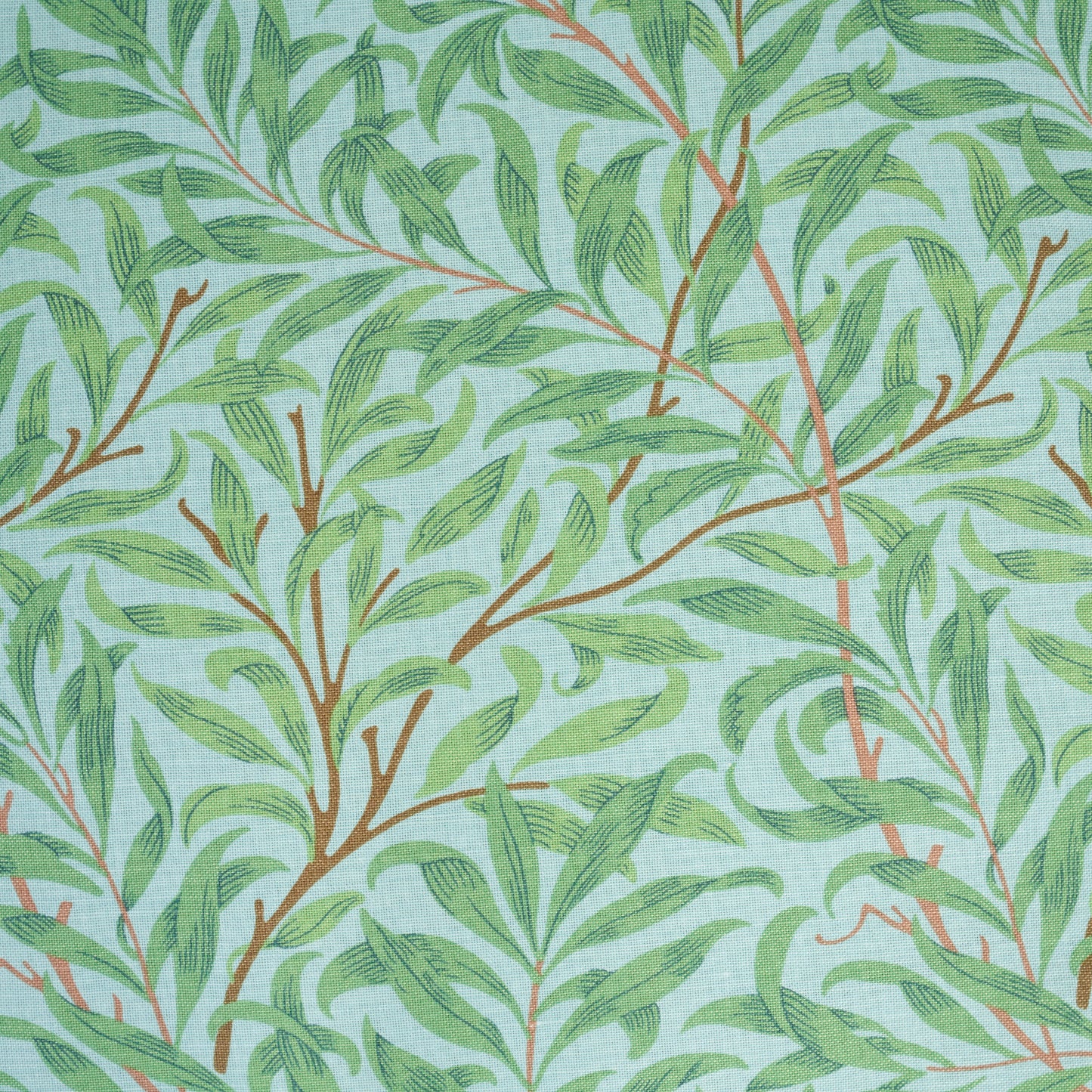Willow Bough Napkin - Sky Blue & Leaf Green