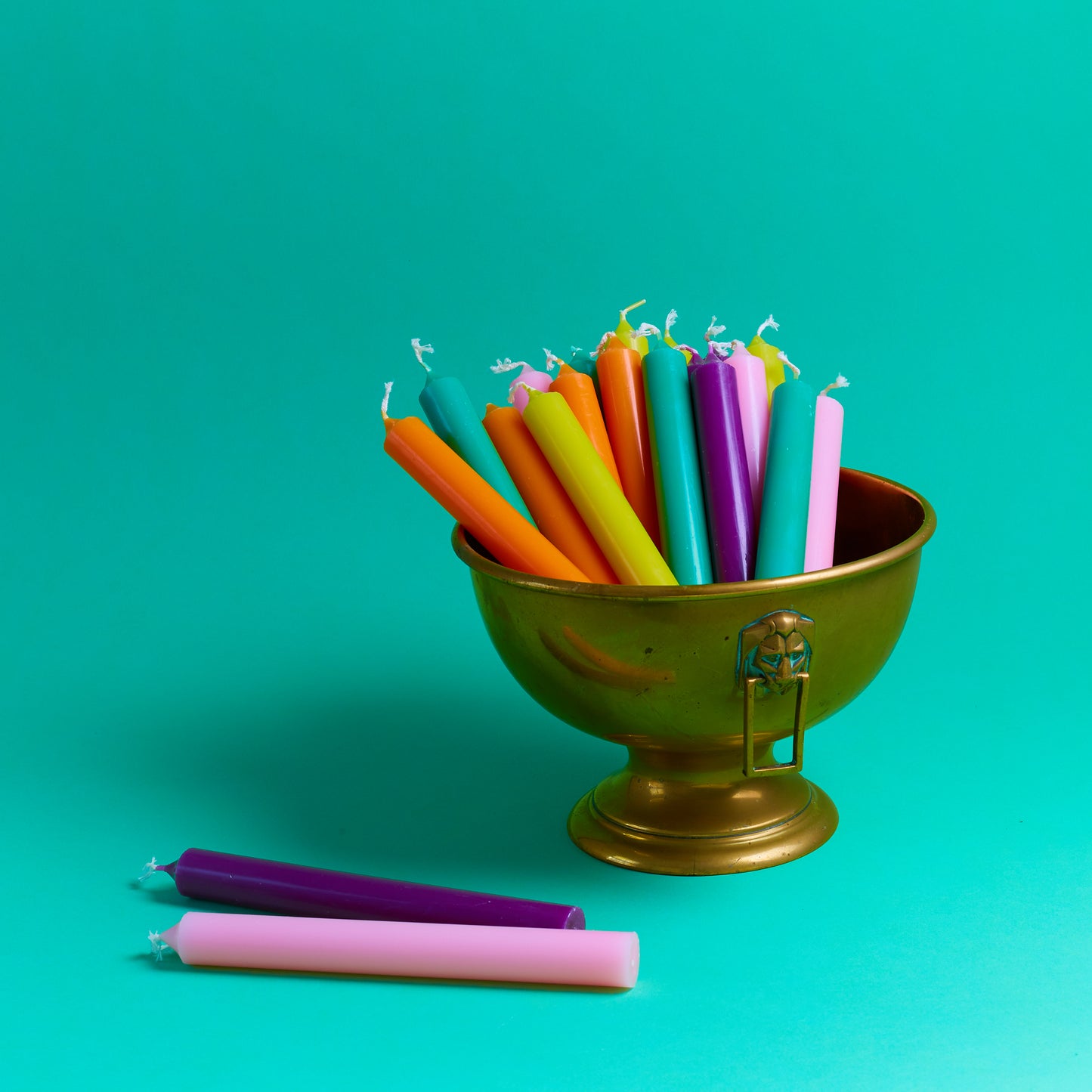 Taupe Dinner Candle - pack of 12